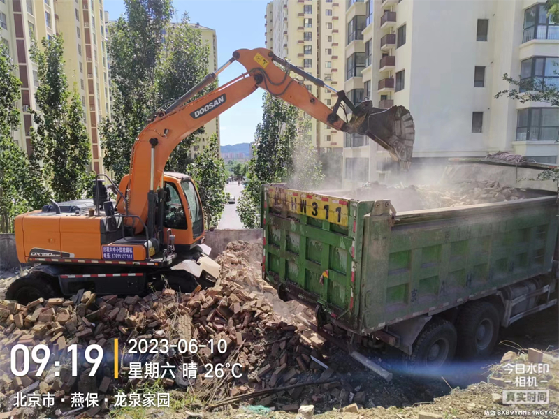 北京市門(mén)頭溝渣土清運(yùn)以及整治項(xiàng)目